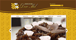 Desktop Screenshot of joanadarcdocemel.com.br